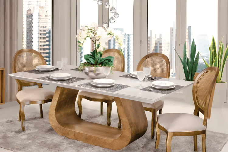 dicas para escolher a melhor mesa de jantar oval