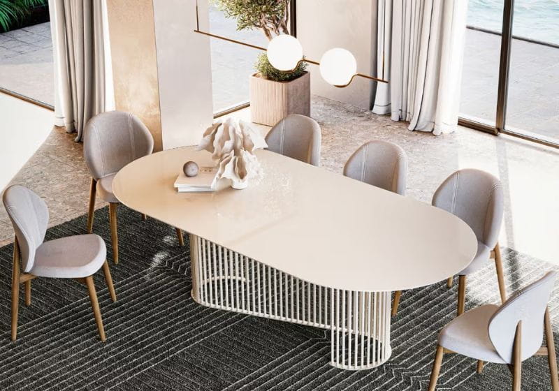 Decoração com Mesa Oval: Dicas para Otimizar a Circulação e o Ambiente