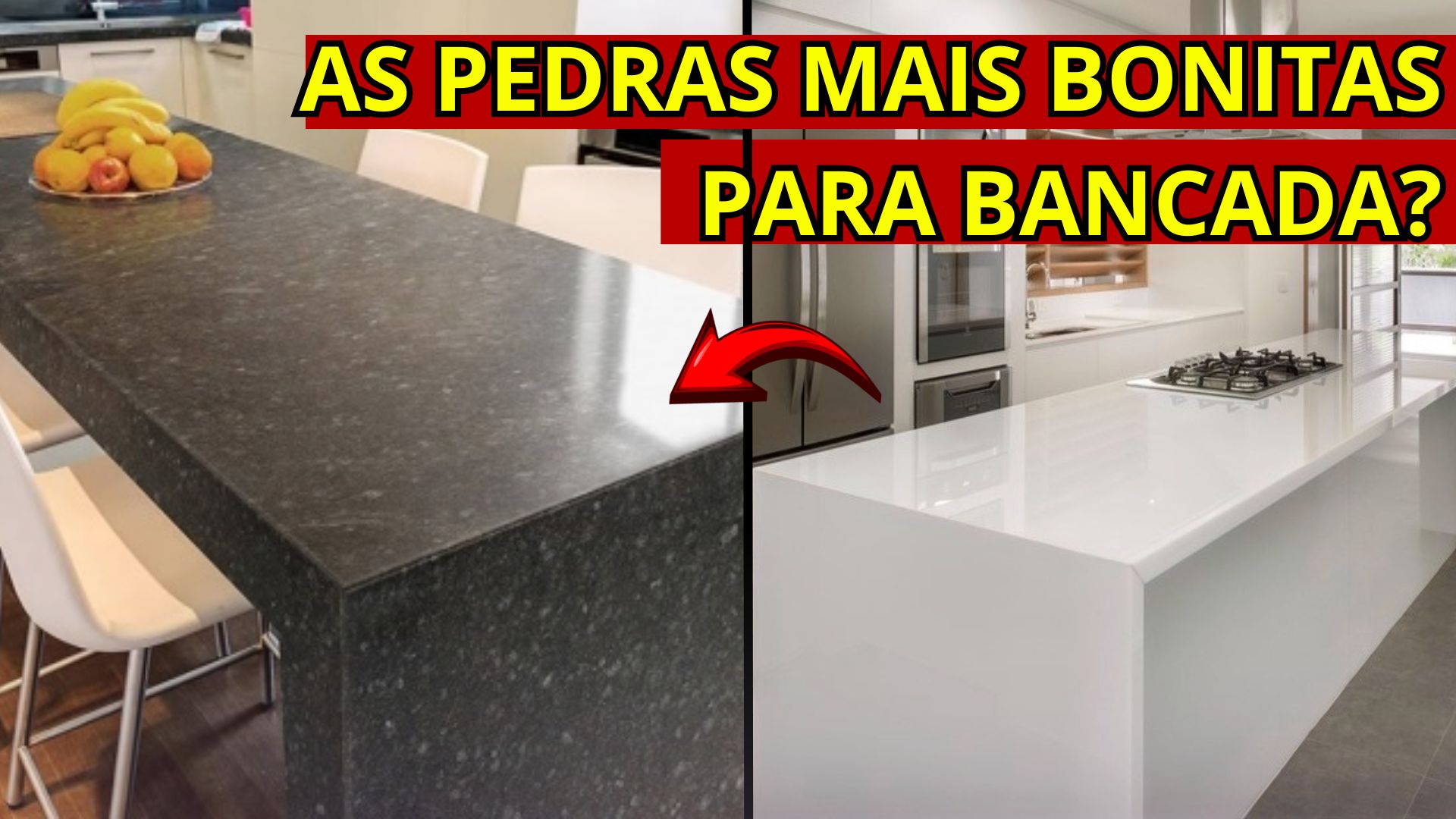 erros ao escolher pedra para bancada