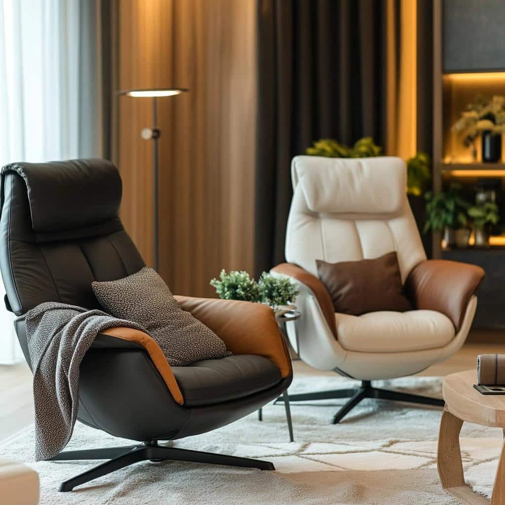 dicas para escolher a melhor poltrona de couro vegetal