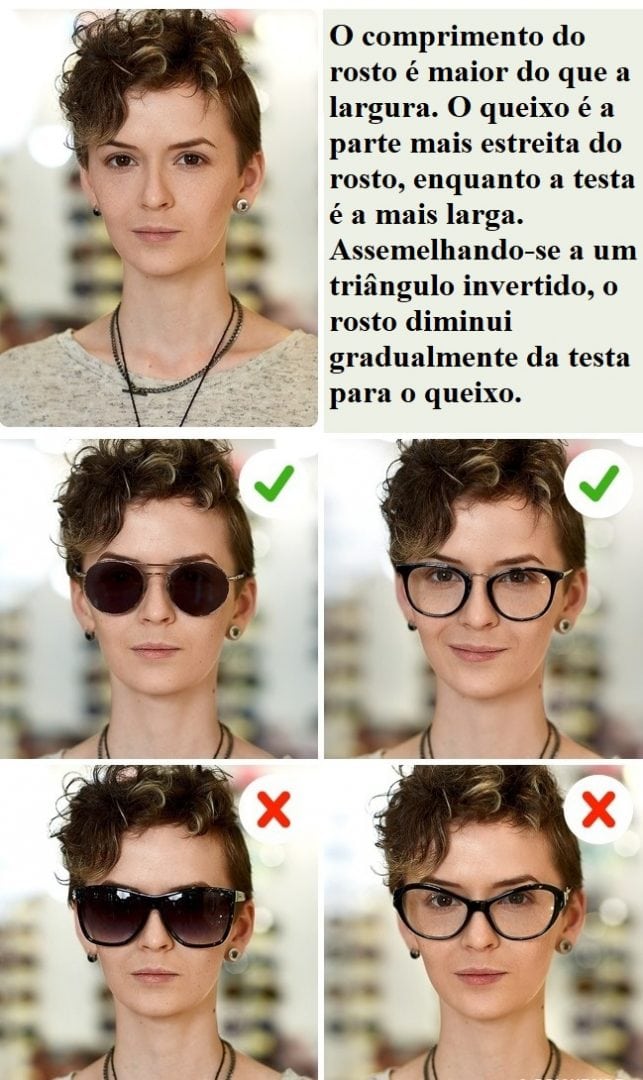 dicas para escolher oculos de sol para seu rosto