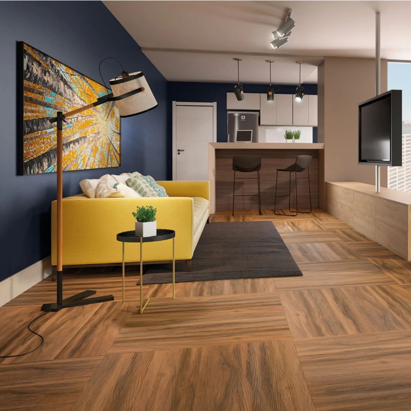 Os Melhores Designs de Piso Vinílico para Transformar Sua Decoração