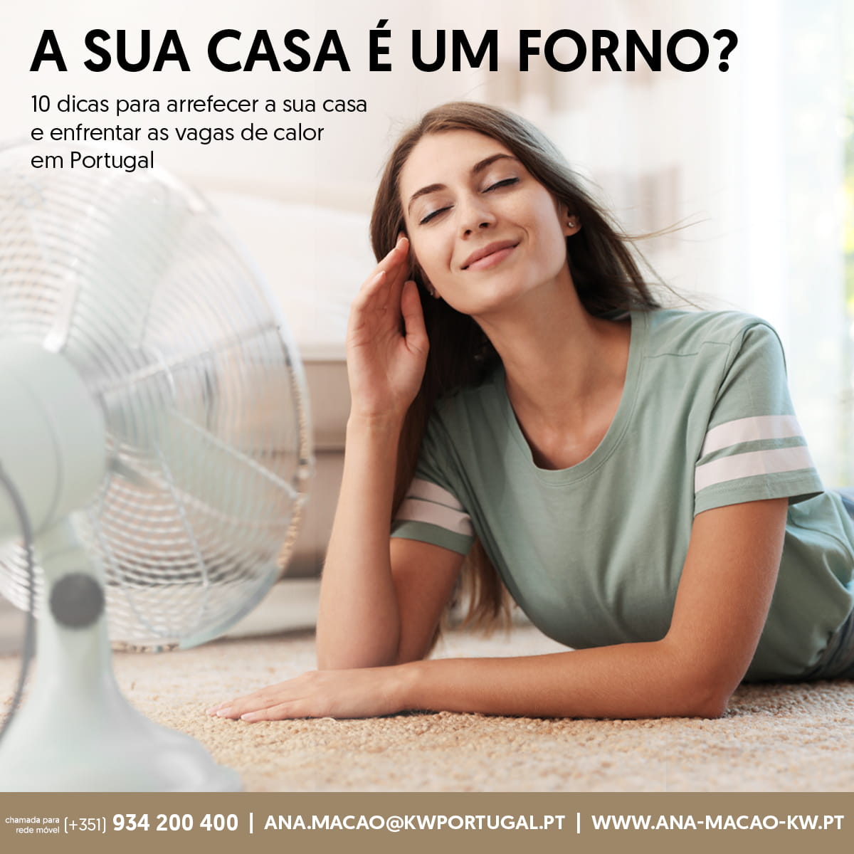 Truques com Ventiladores e Gelo para Combater o Calor Intenso