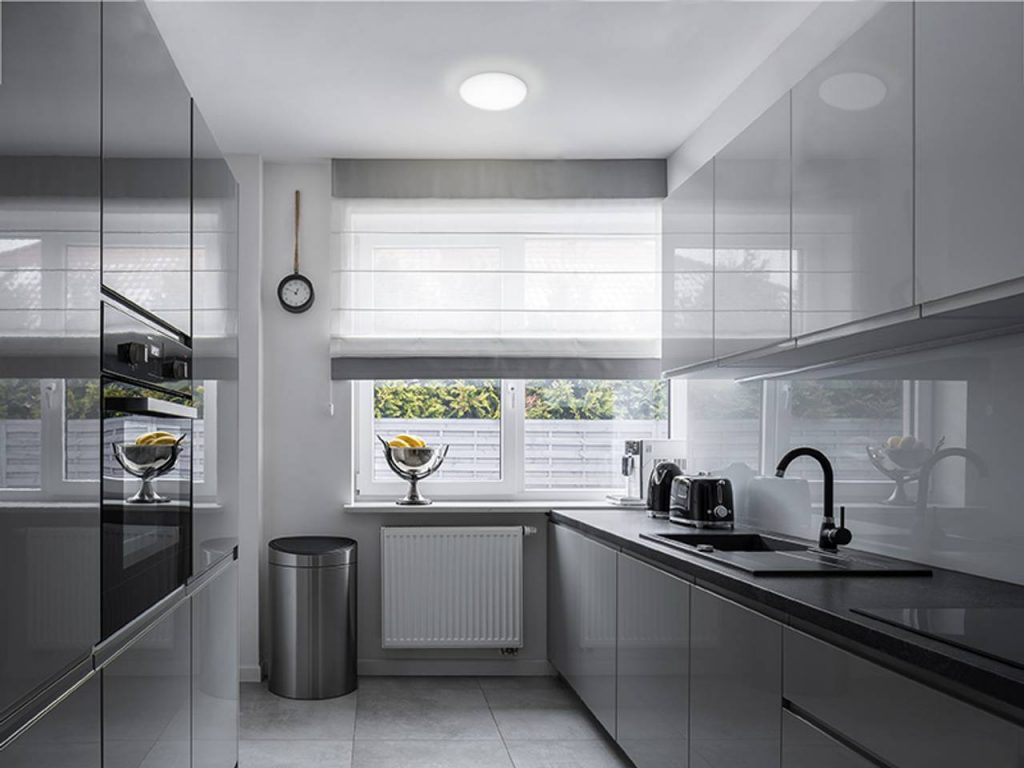 Como planejar o triângulo de trabalho em cozinhas estreitas