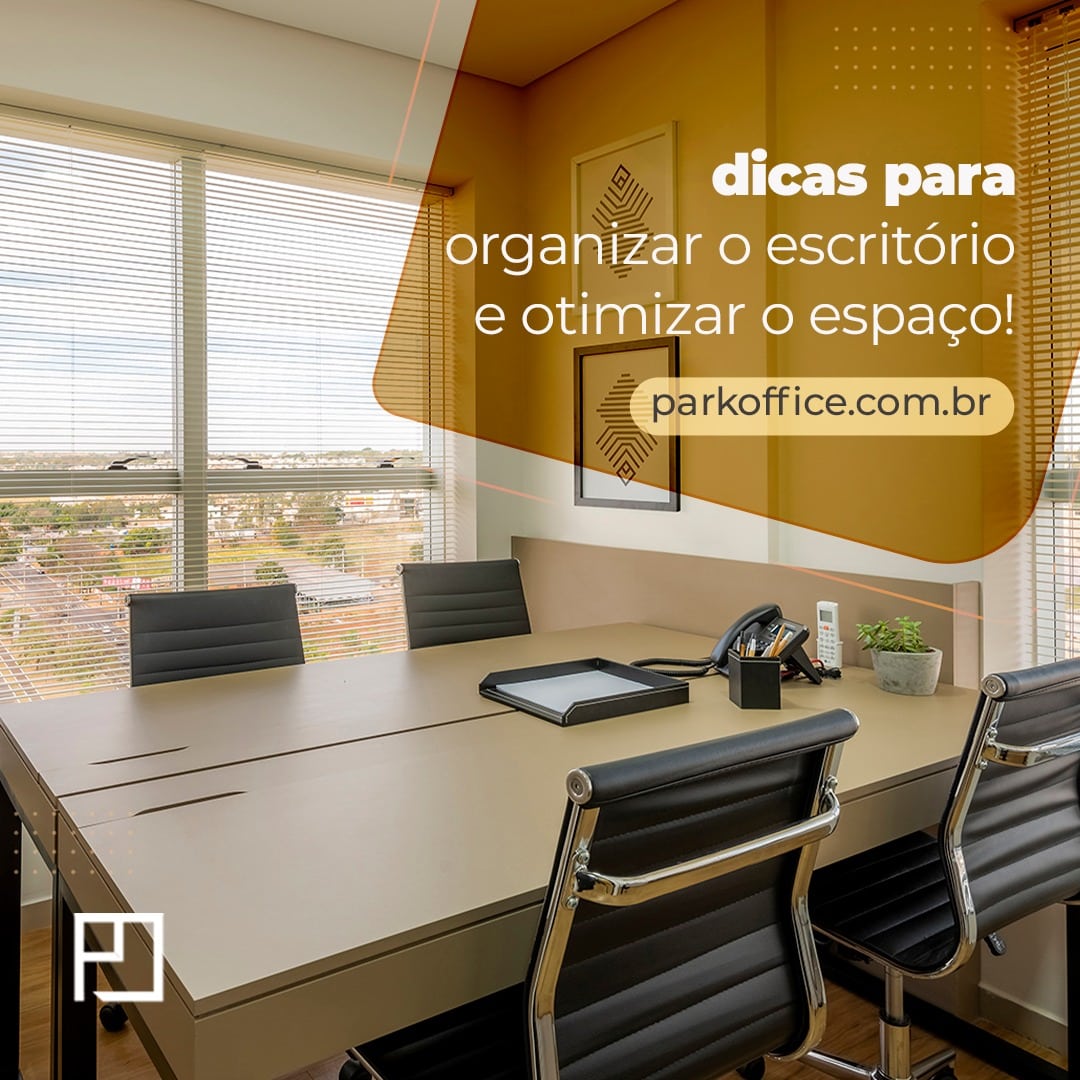 como organizar um escritório pequeno