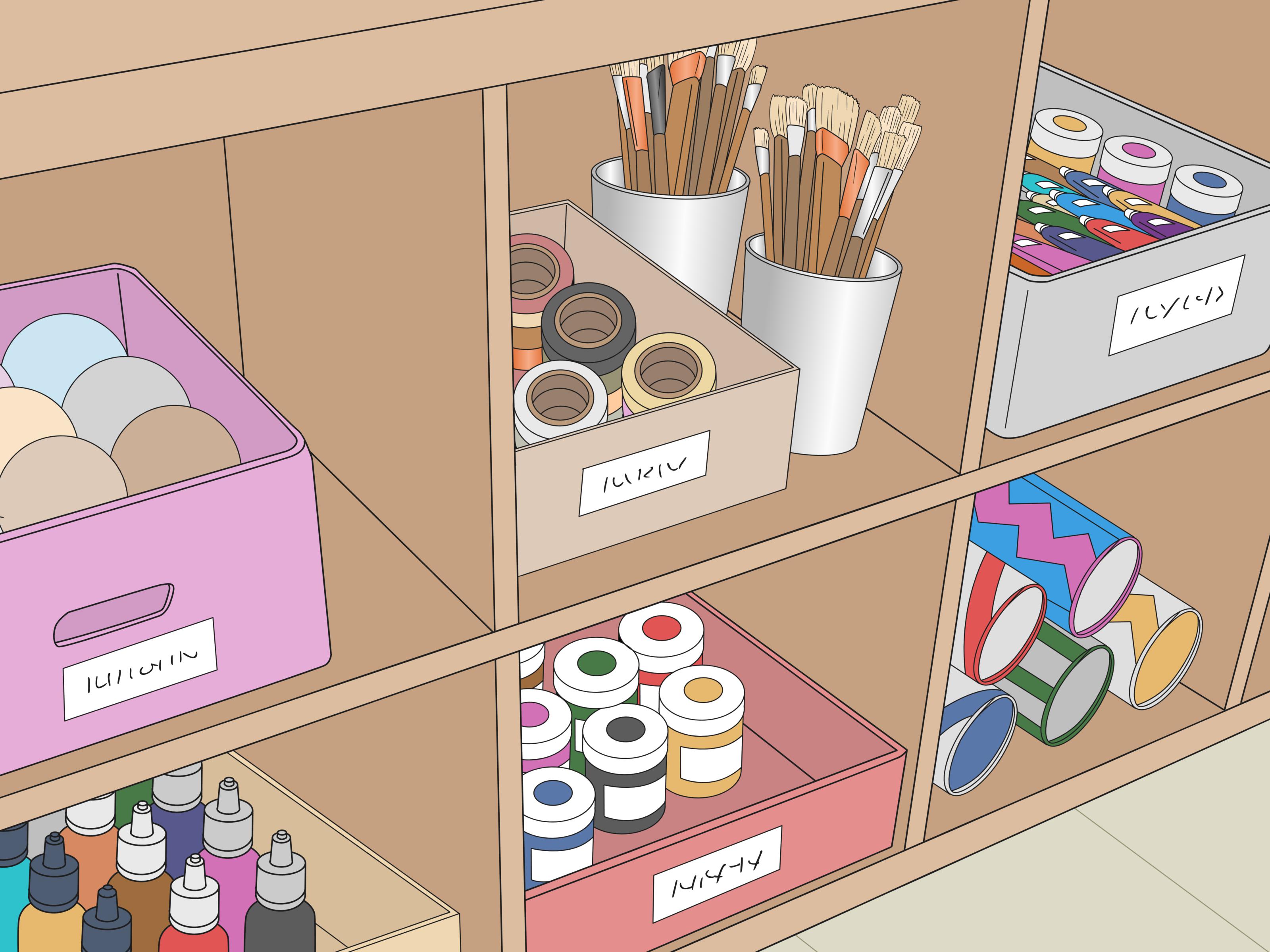 Escolhendo as melhores caixas organizadoras para seu porão