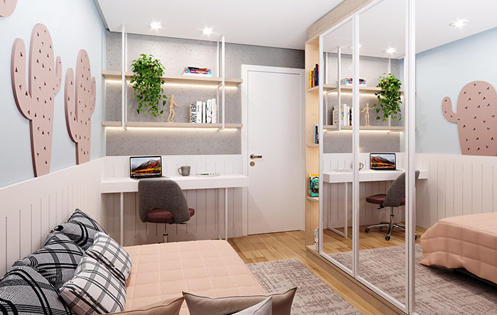 dicas para manter o quarto de solteiro organizado