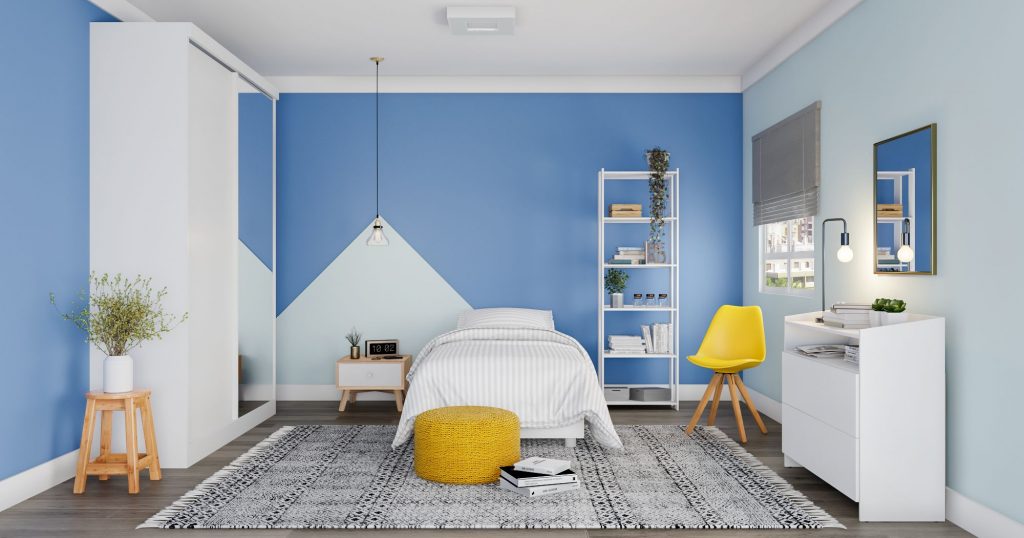 dicas para manter o quarto de solteiro organizado