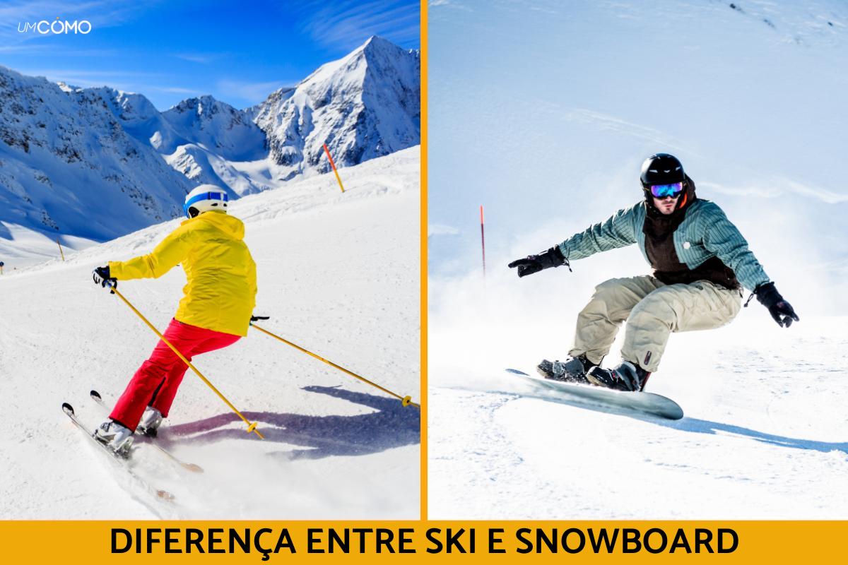 ski vs snowboard