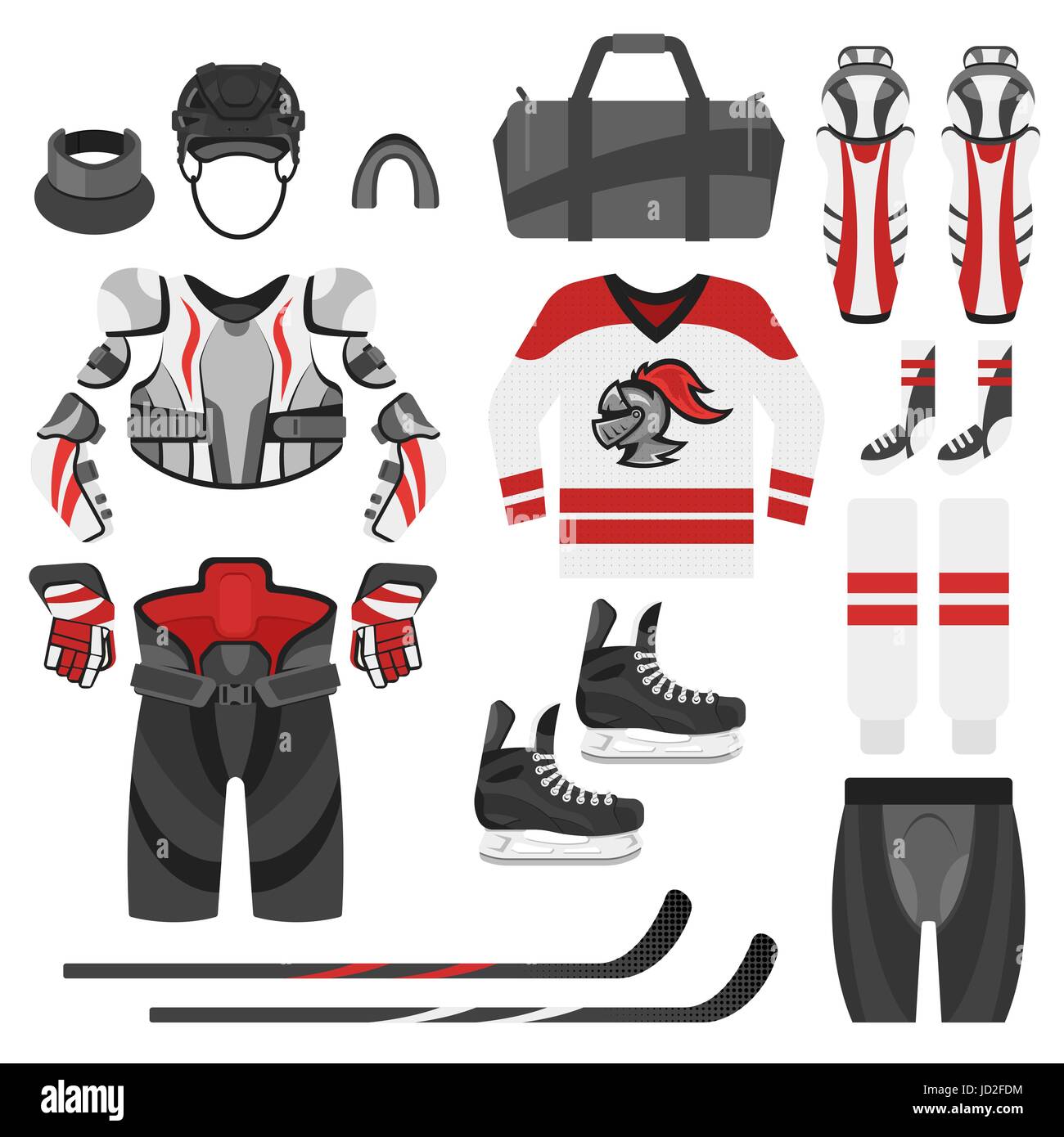 equipamentos de hockey