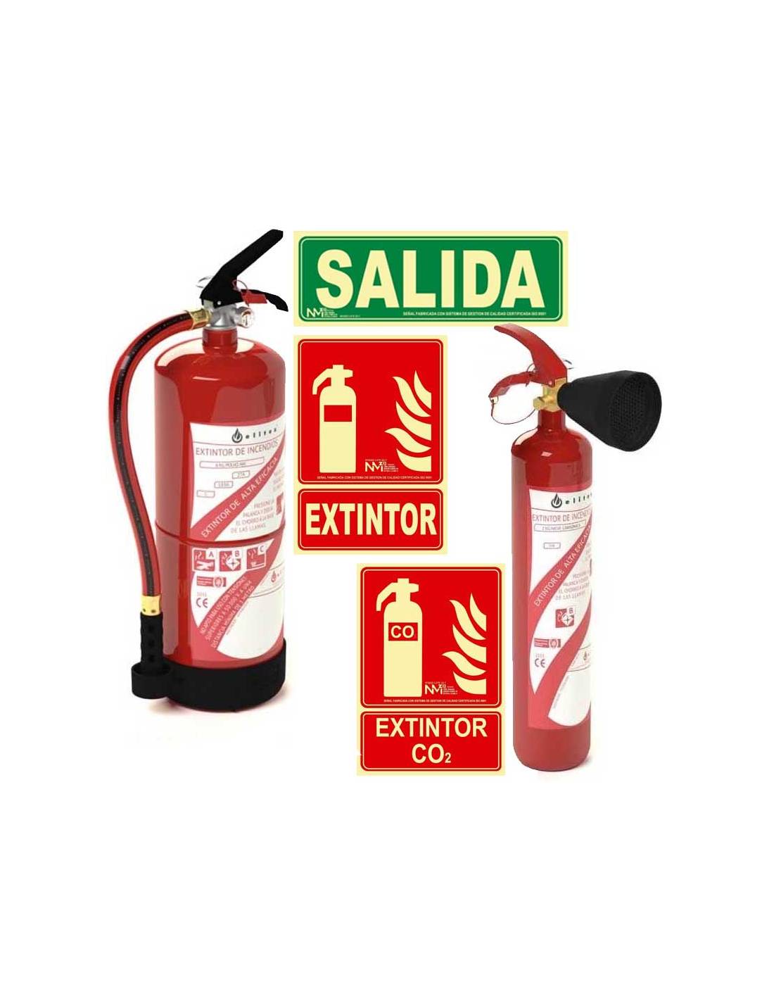 Água e Pó Químico