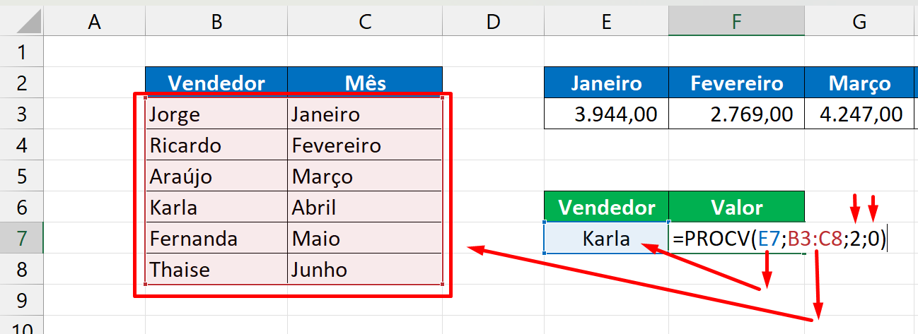 Erros Comuns ao Usar PROCV e PROCH e Como Evitá-los
