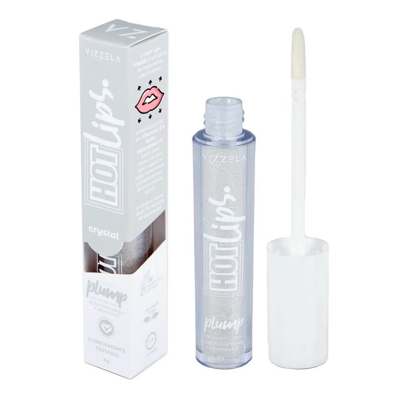 gloss com efeito plumping