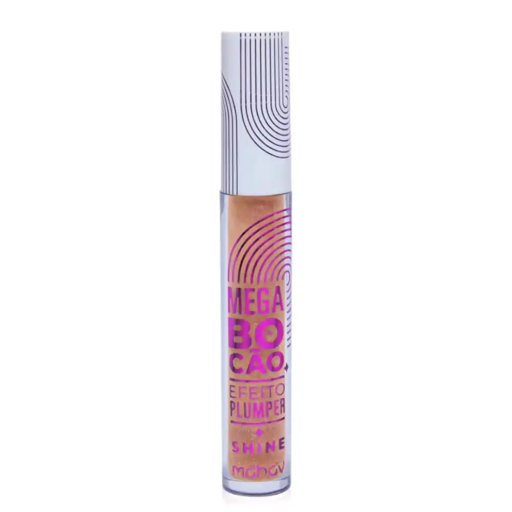 gloss com efeito plumping