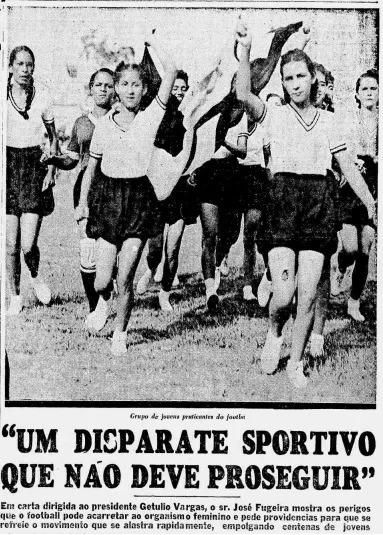 primeiros times futebol feminino Brasil