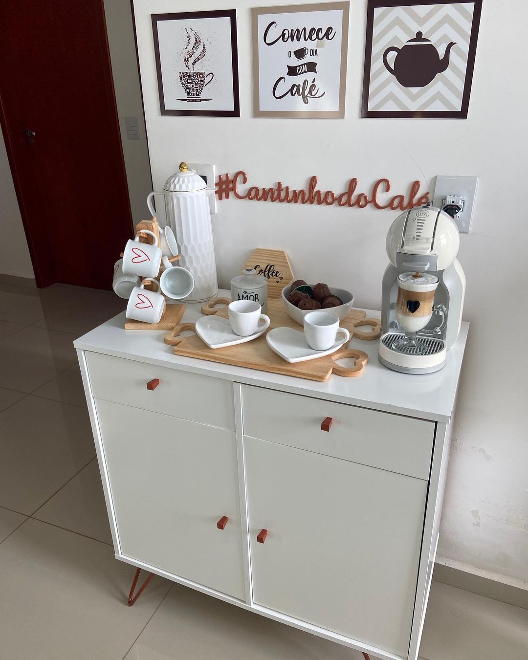 erros comuns ao montar um cantinho do café
