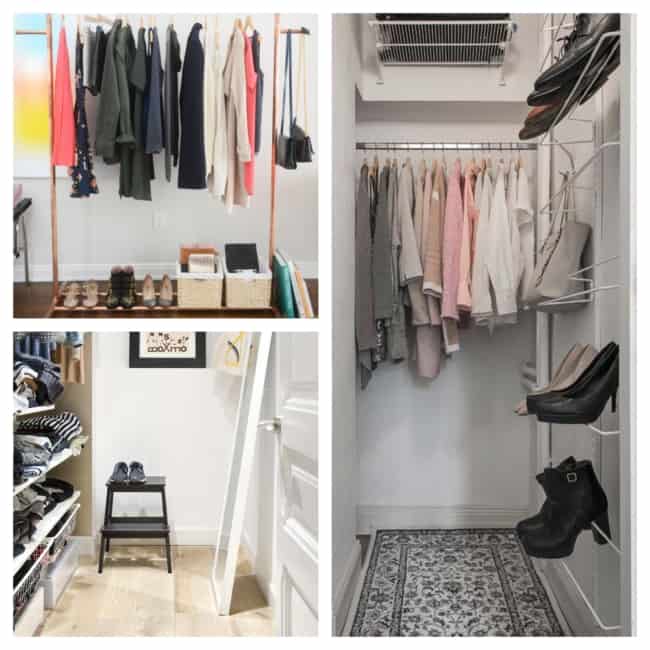 erros ao montar closet aberto econômico