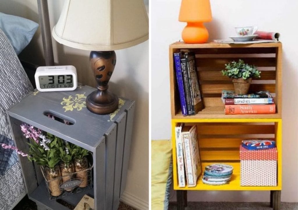 ideias de decoração com caixotes de madeira na cozinha