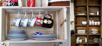 Transforme sua Cozinha: 10 Ideias Criativas com Caixotes de Madeira