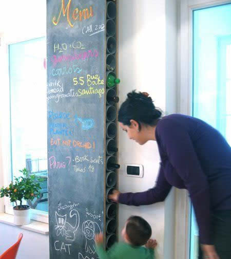 ideias de decoração com canos de pvc