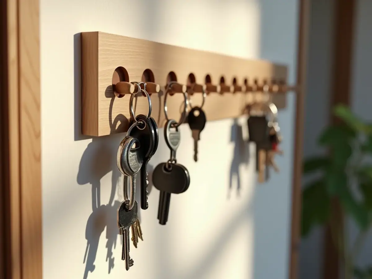 ideias de decoração com chaves