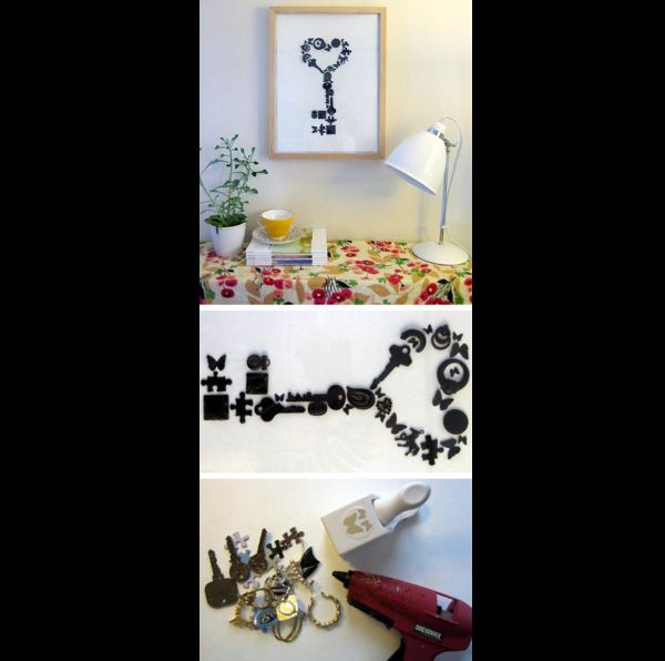 ideias de decoração com chaves