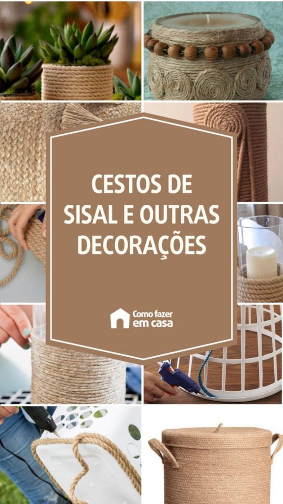 corda de sisal vs corda de juta para decoração