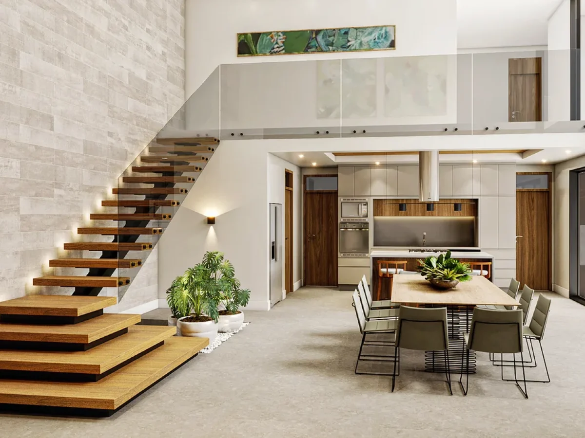 erros comuns ao usar escada de madeira na decoração