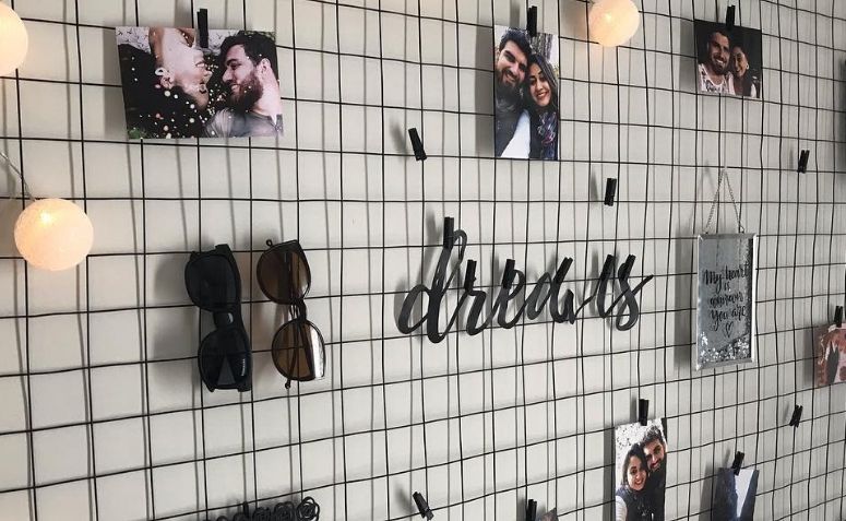 ideias de decoração com fotos na parede