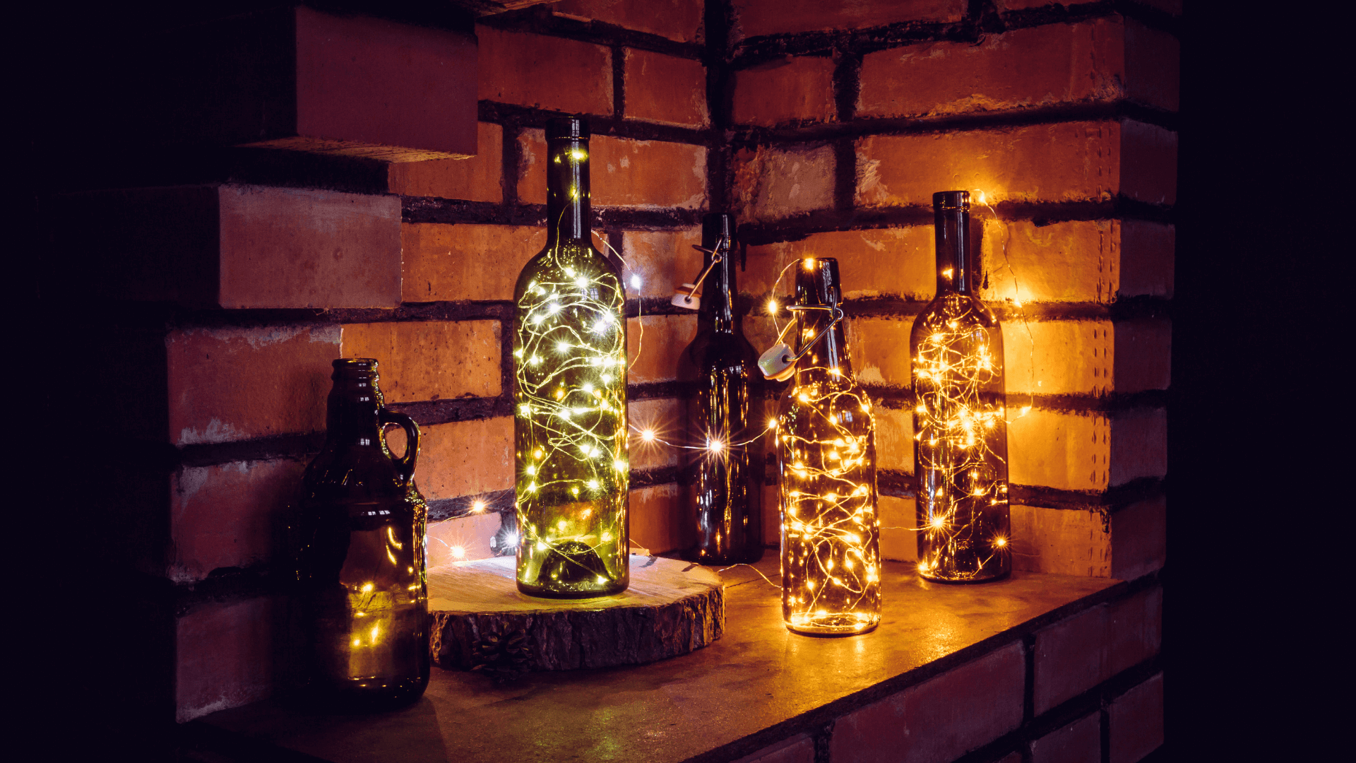 garrafa de vidro pintada DIY