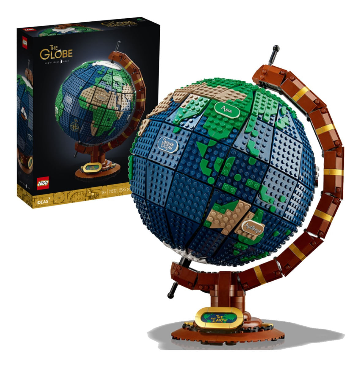 globo terrestre de madeira vs globo terrestre metálico para sala