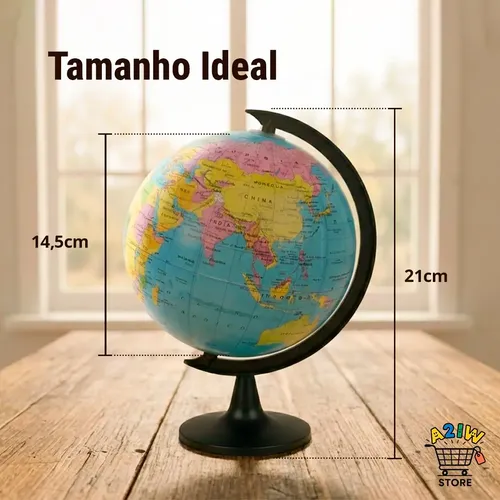 como fazer um globo terrestre flutuante caseiro