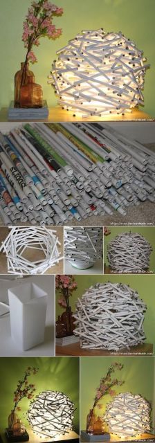 10 Projetos de Decoupage para Móveis com Jornal