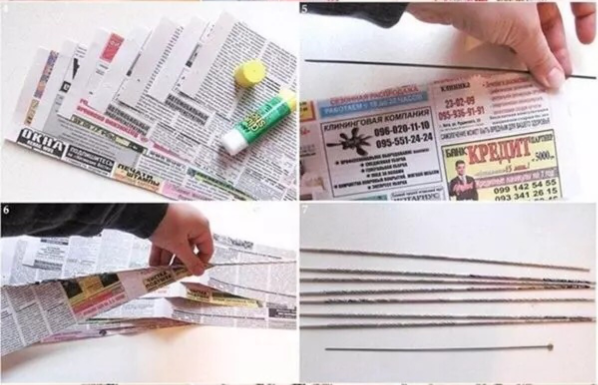 Como Fazer Cestas Organizadoras de Jornal Passo a Passo