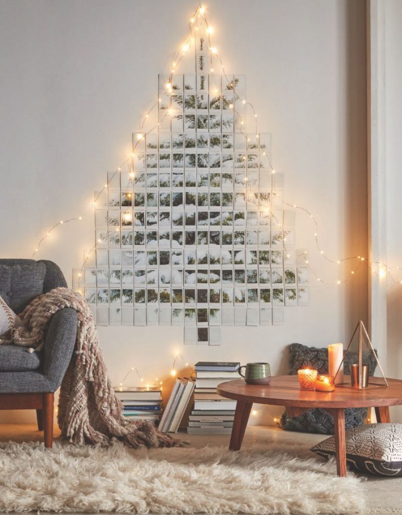 ideias de decoração com luzes de natal o ano todo