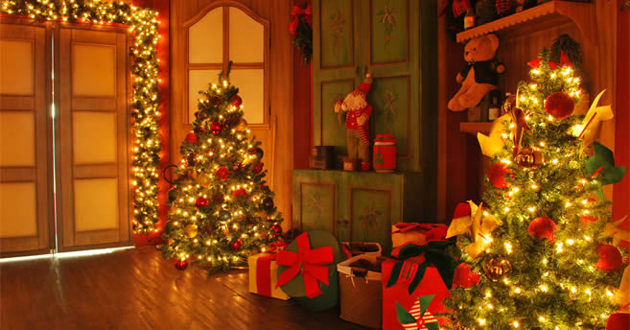 ideias de decoração com luzes de natal o ano todo