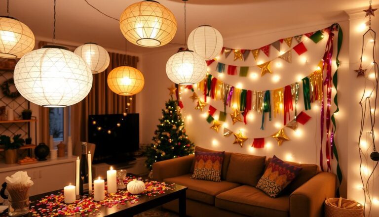 ideias de decoração com luzes de natal o ano todo