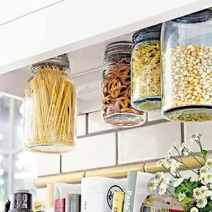 Transforme sua Cozinha: 10 Ideias de Potes de Vidro para Organização