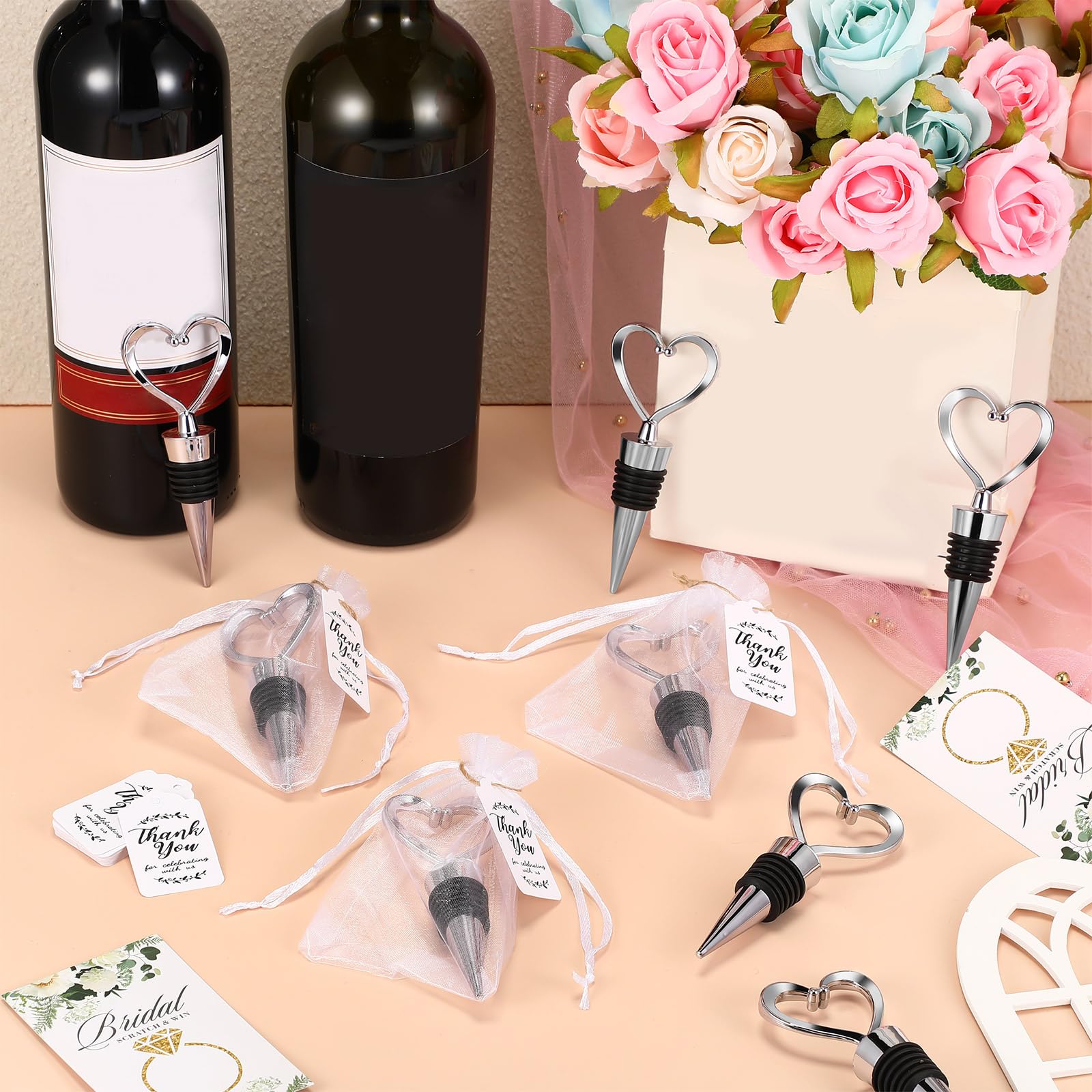 ideias de decoração com rolhas de espumante