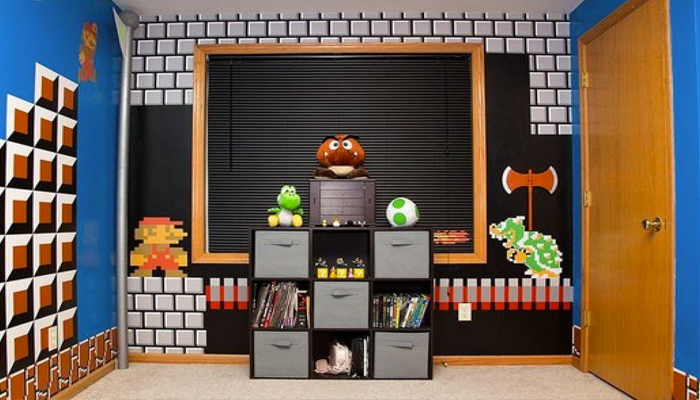 ideias quarto gamer antigo
