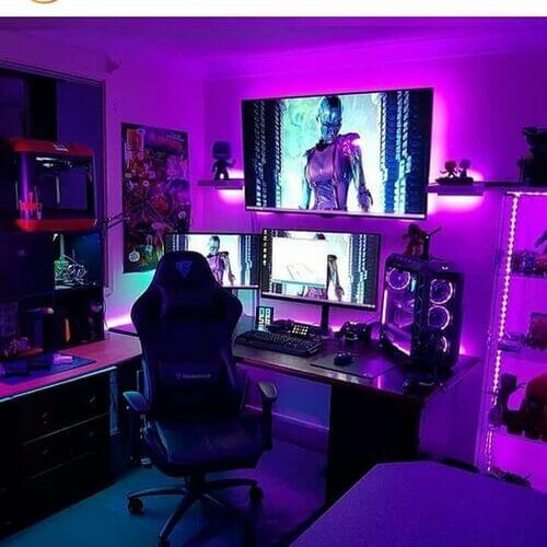 tendências decoração gamer 2026