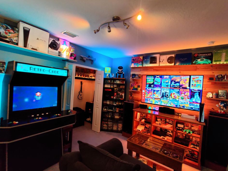 como decorar com consoles antigos