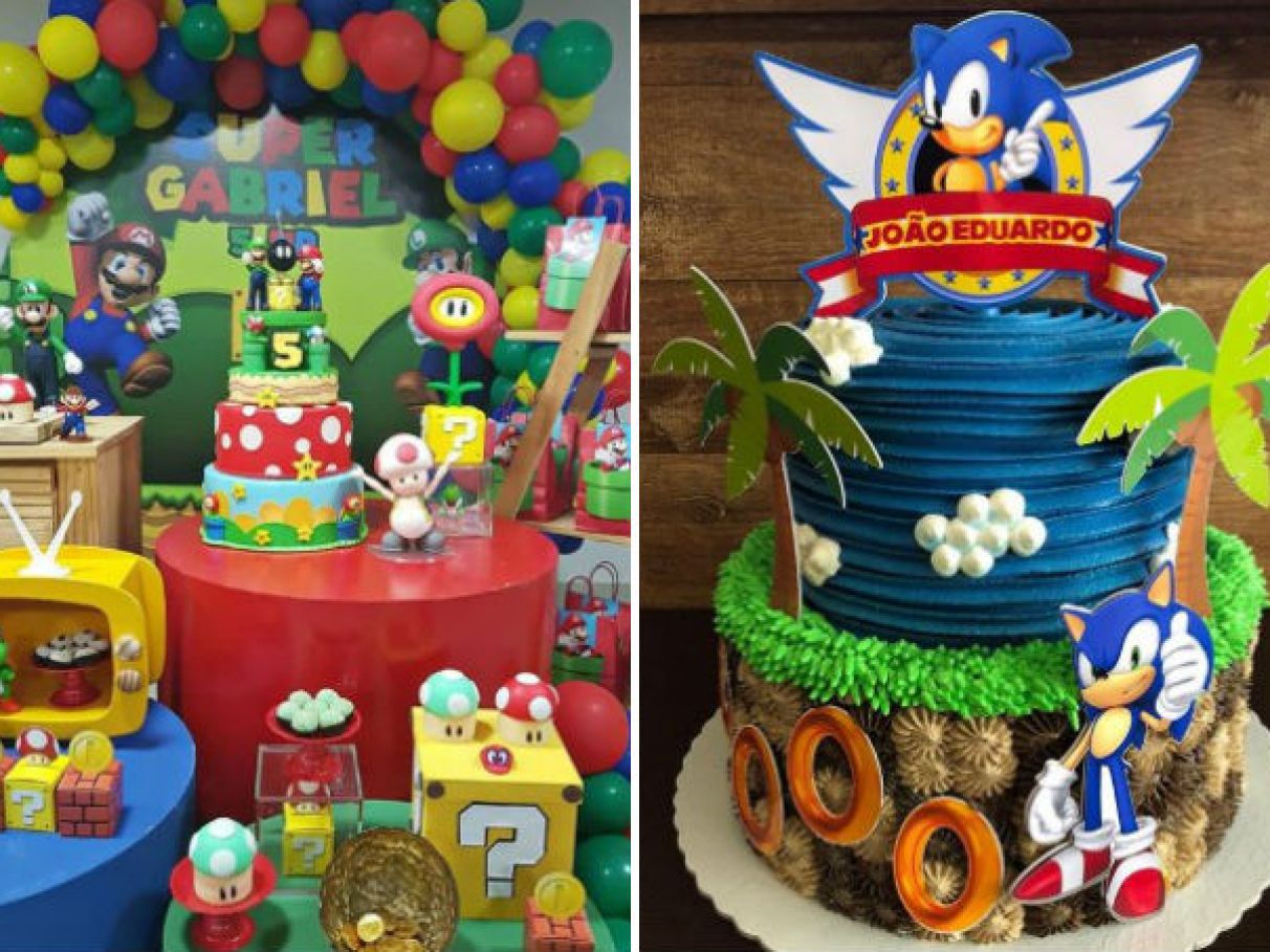 estilo retro gaming em casa