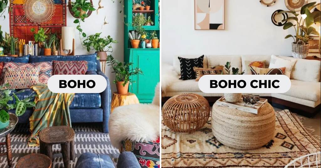 ideias de decoração boho para sala pequena