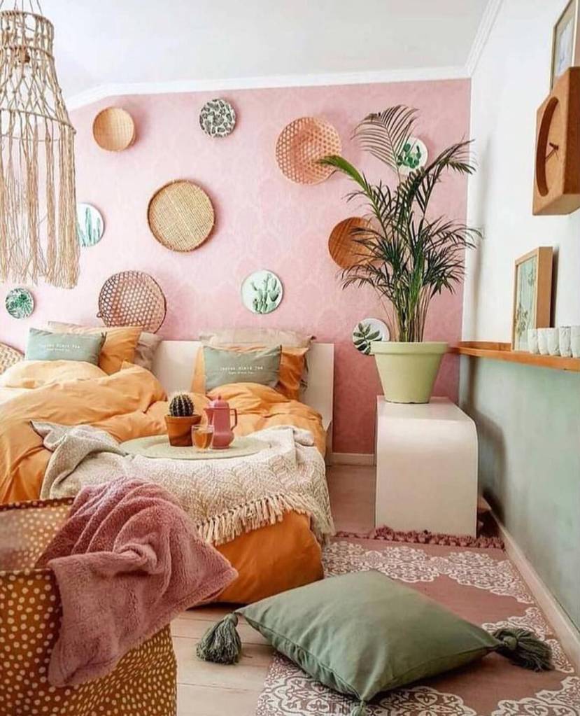 como usar macramê na decoração boho