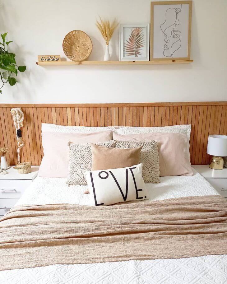 ideias de decoração boho para sala pequena