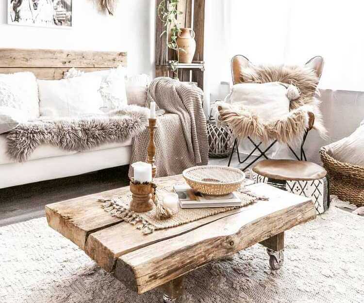 decoração boho vs decoração escandinava