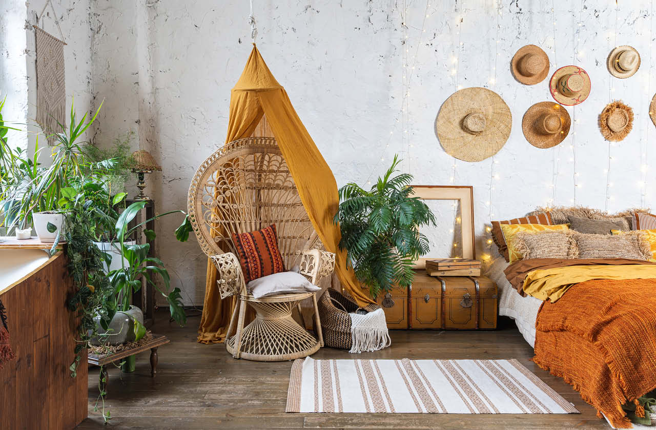 decoração boho vs decoração escandinava