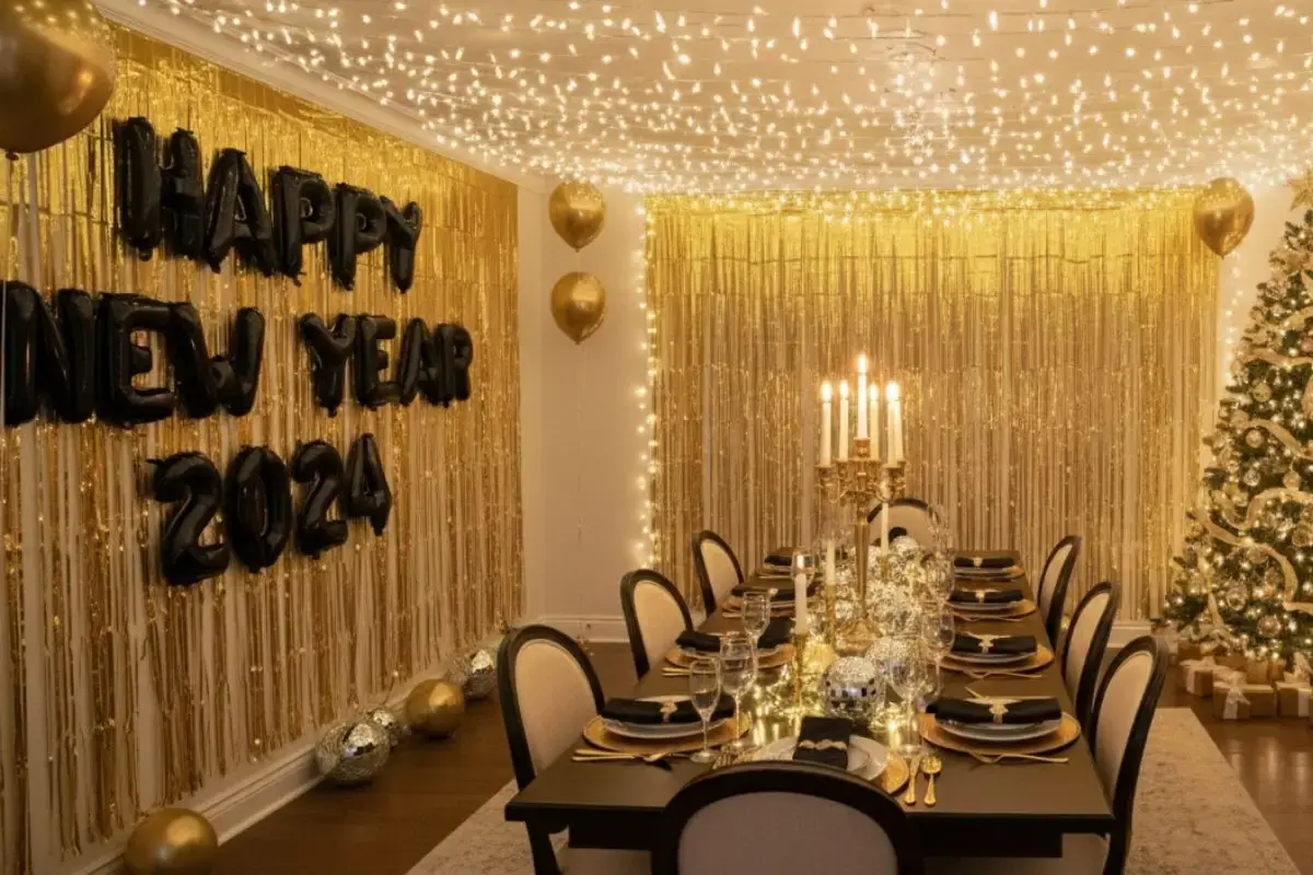 ideias de decoração para ano novo