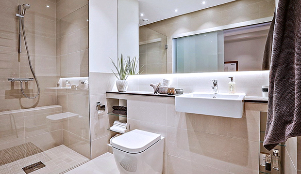 ideias de decoração banheiro grande com banheira